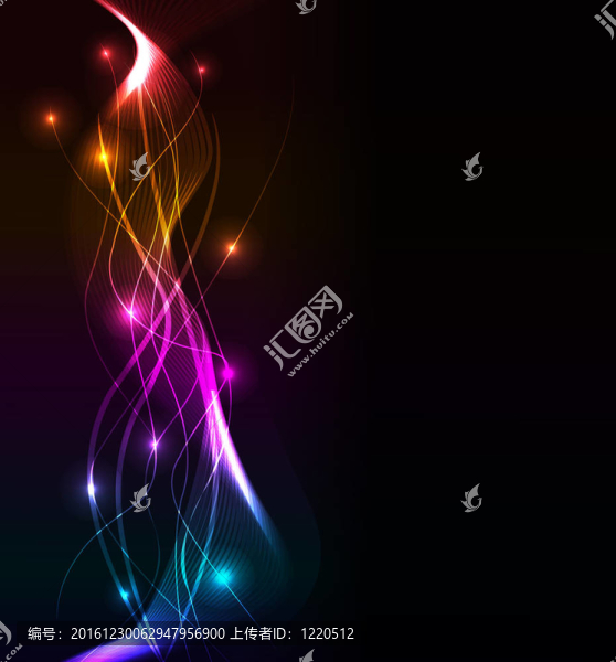 發(fā)光的背景