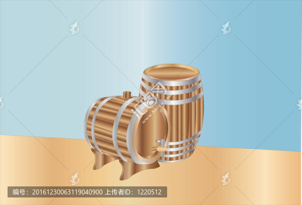 老黑木桶