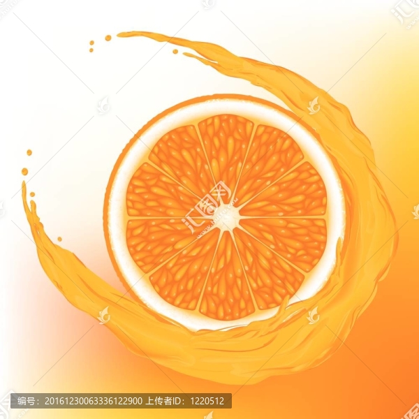 橙汁加波浪汁