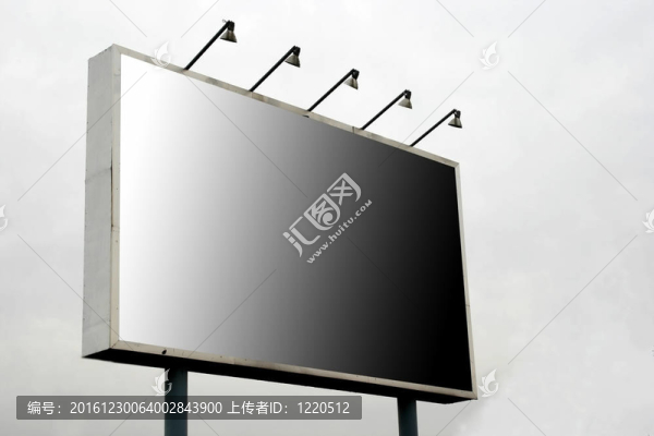 空白廣告牌