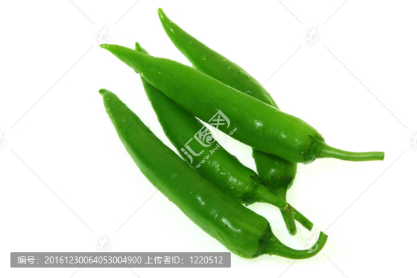 綠色的辣椒