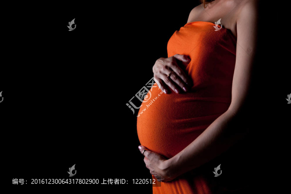 懷孕的女人