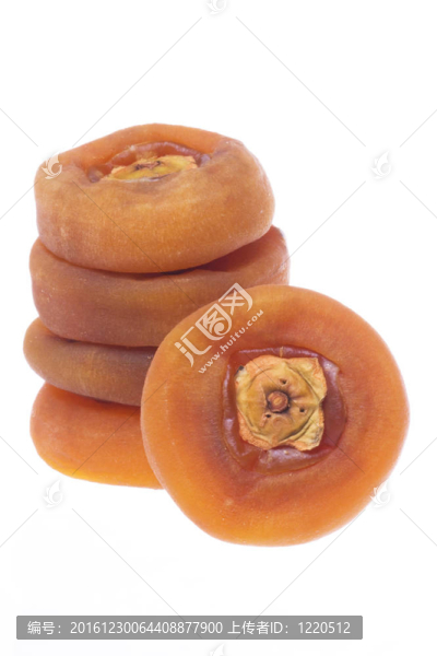 保存柿子孤立