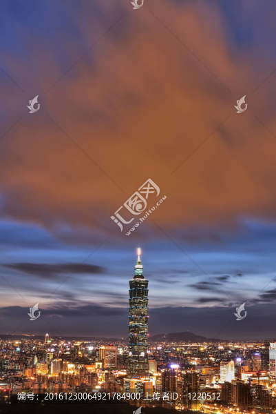 臺(tái)北市的夜晚