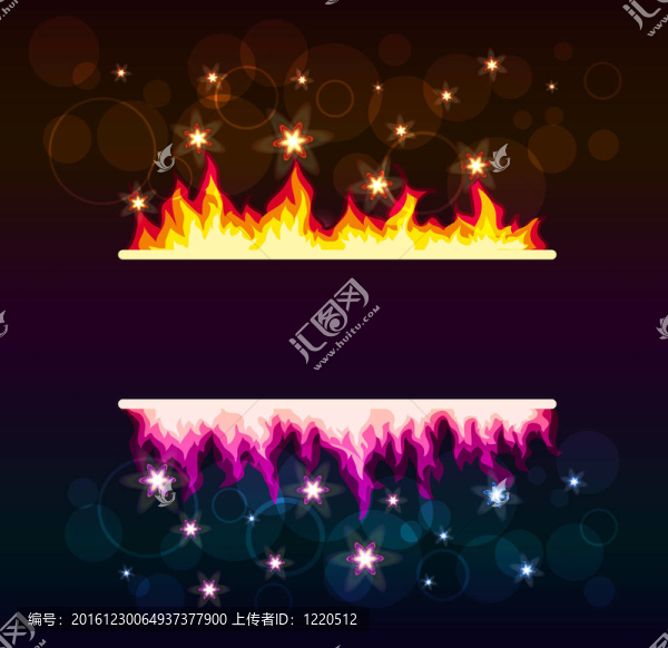 發(fā)光的背景