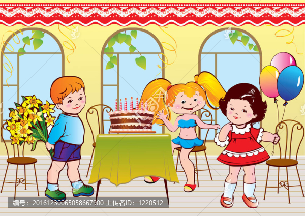 生日快樂派對。