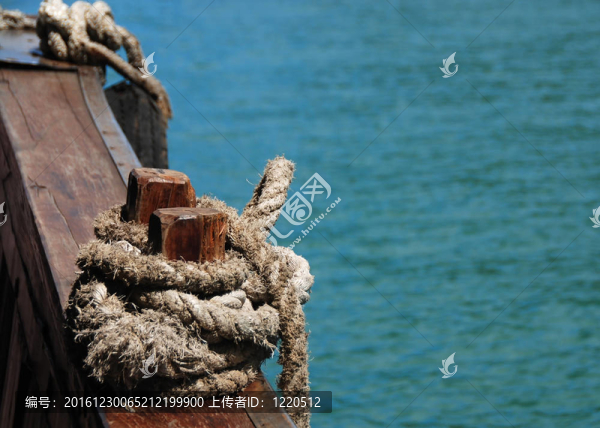 帆船上的綁結(jié)
