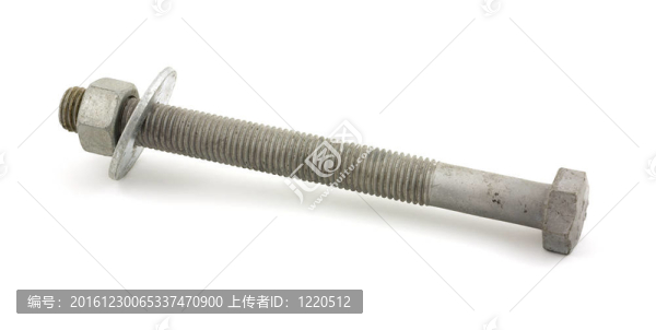 八英寸的螺栓