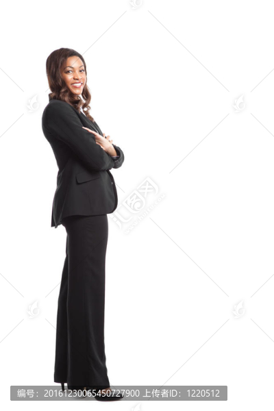 黑人女商人