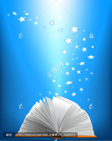 打開的魔法書