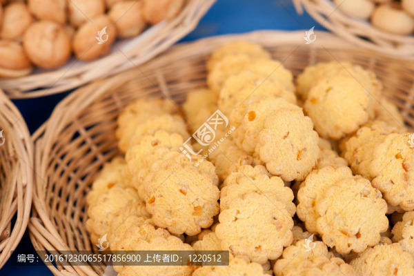 籃子里的圣誕餅干