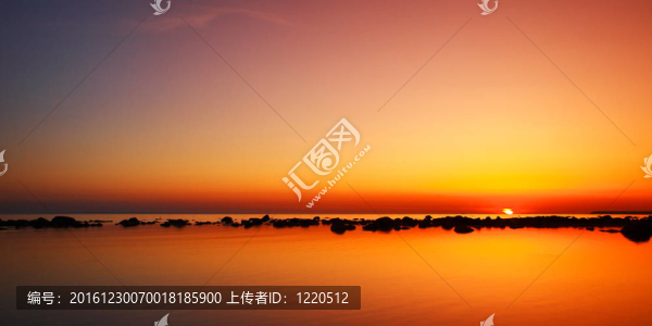 紅色的全景