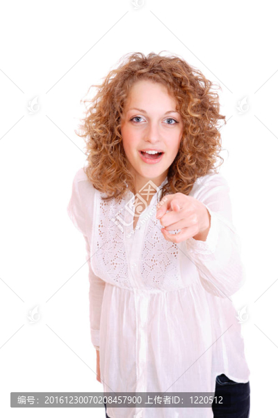年輕漂亮的女人