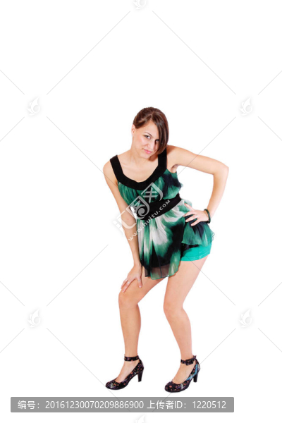 一個(gè)清新可愛(ài)的女人的畫(huà)像