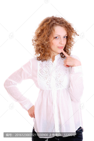 年輕漂亮的女人