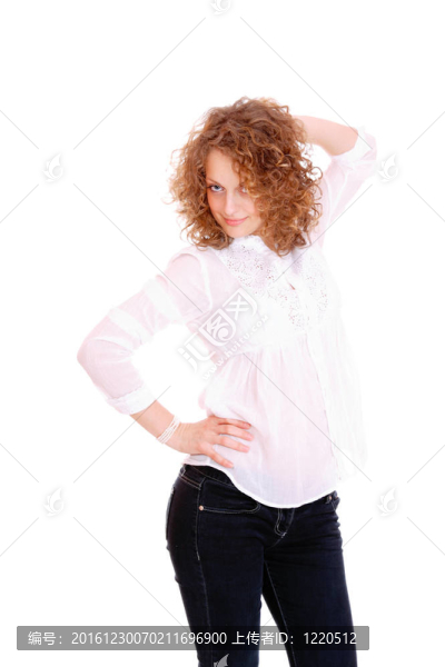 年輕漂亮的女人