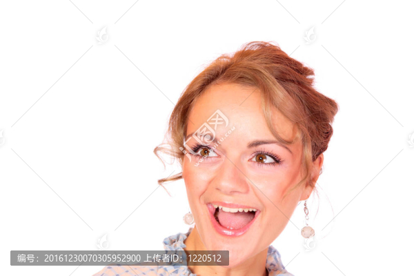 美麗的微笑的女人