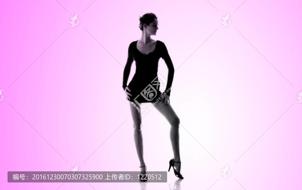 一位美麗年輕女子的輪廓