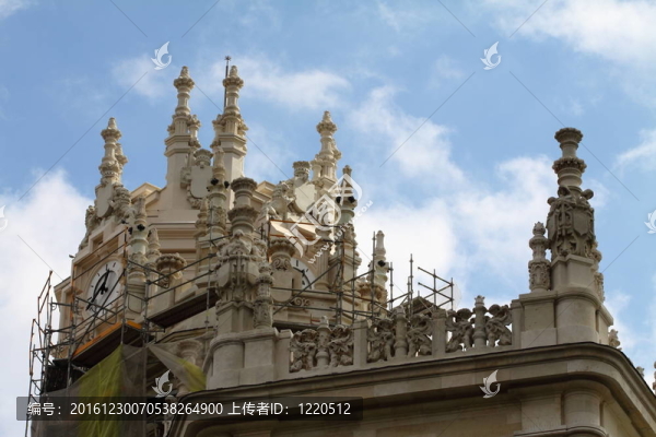白色的建筑