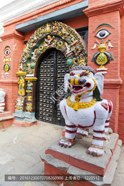 進(jìn)入Sundari,Chowk；加德滿都；尼泊爾