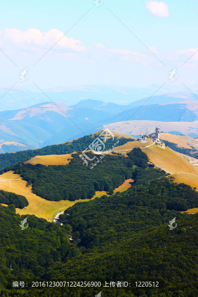 亞平寧山脈的美麗風景