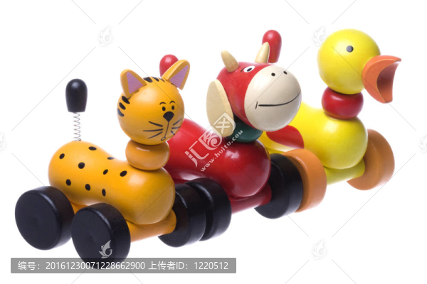 木制動物玩具