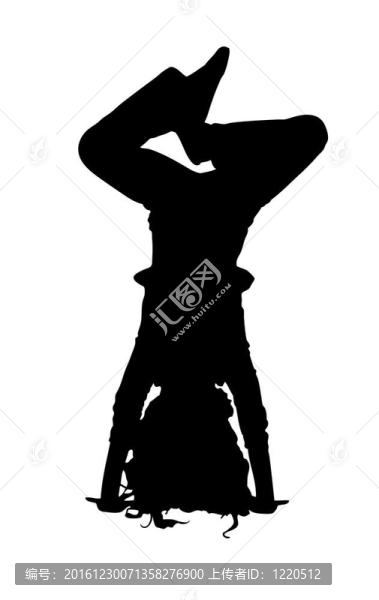 剪影女孩