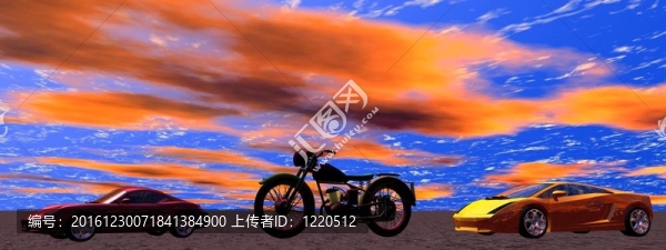 摩托車和汽車