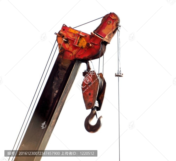 延伸起重機頂部