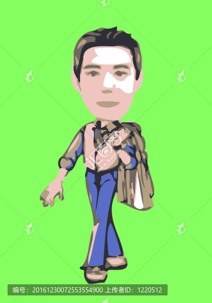 男子身著燕尾服