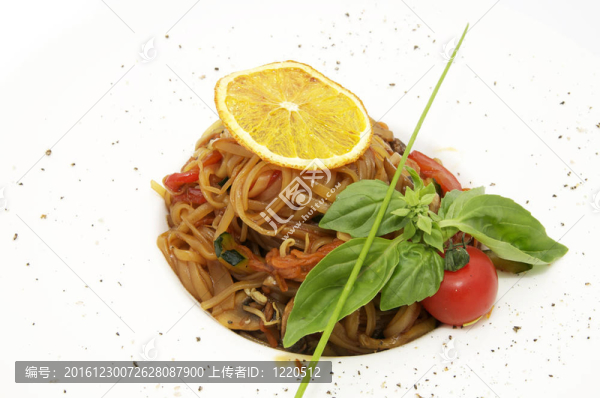 意大利面蔬菜