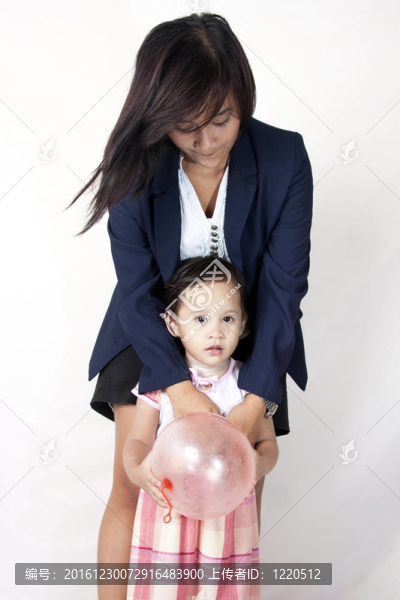 女性商業(yè)兒童游戲