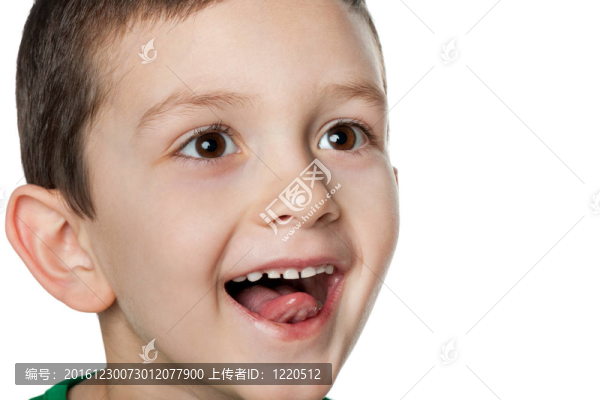 印象中的小男孩