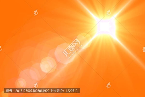 鏡頭光暈背景