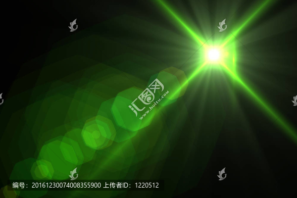 鏡頭光暈背景