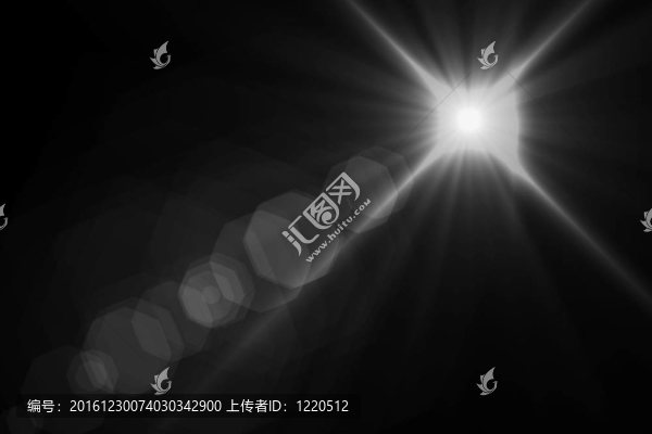 鏡頭光暈背景