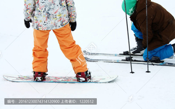 滑雪板和滑雪