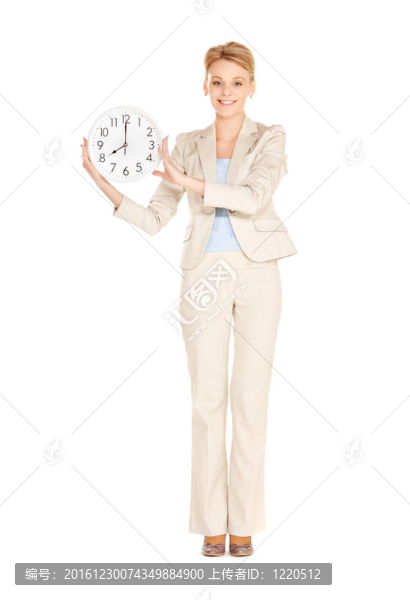 拿大鐘的女人