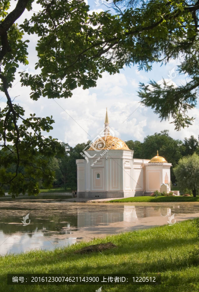 土耳其浴。Tsarskoye,Selo（俄羅斯）；圣彼得堡；俄羅斯。
