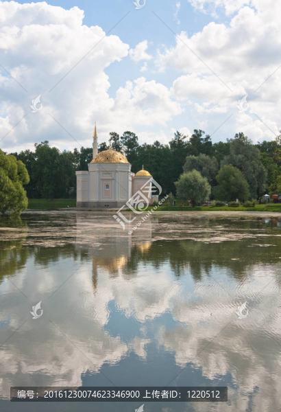 土耳其浴。Tsarskoye,Selo（俄羅斯）；圣彼得堡；俄羅斯。