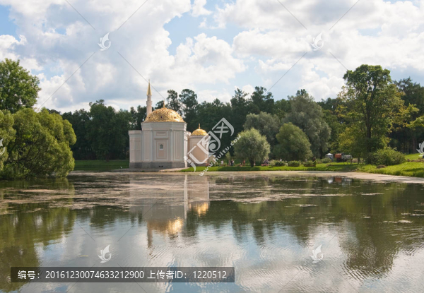 土耳其浴。Tsarskoye,Selo（俄羅斯）；圣彼得堡；俄羅斯。