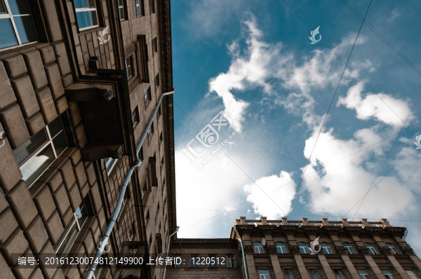 老住宅房景