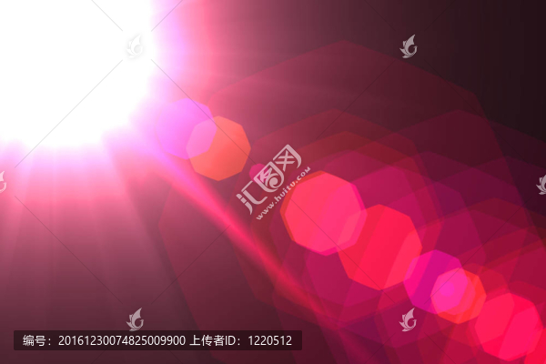 鏡頭光暈背景