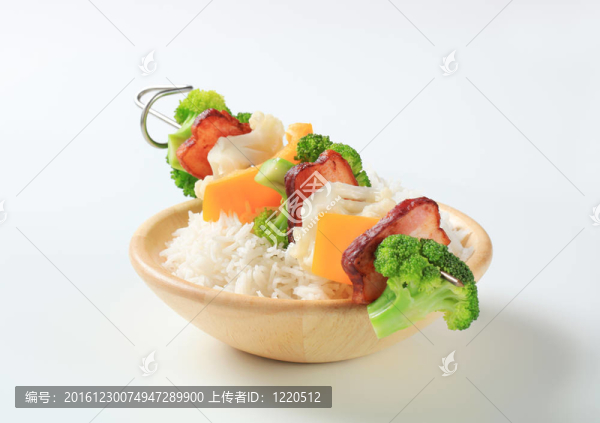 水稻蔬菜串