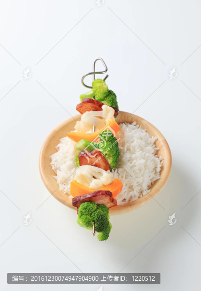 水稻蔬菜串