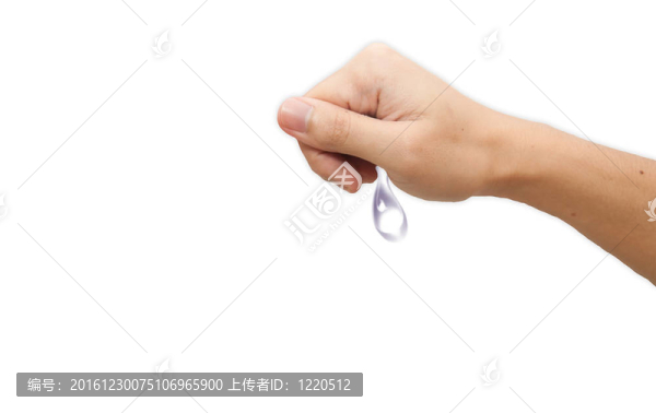 一大滴水手。環(huán)保標(biāo)志