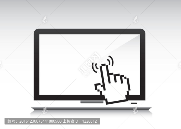 筆記本電腦上的光標(biāo)