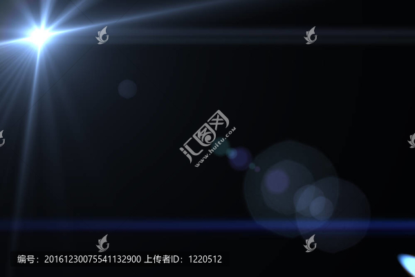 鏡頭光暈背景