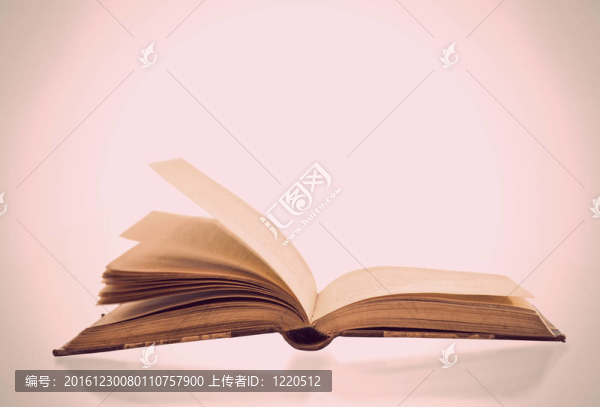 老式的書