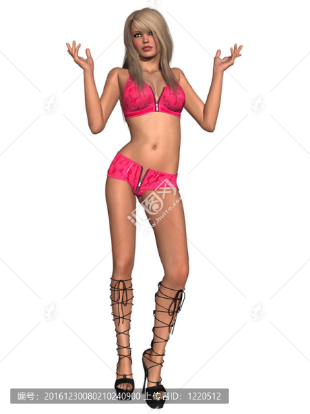 年輕漂亮的女人
